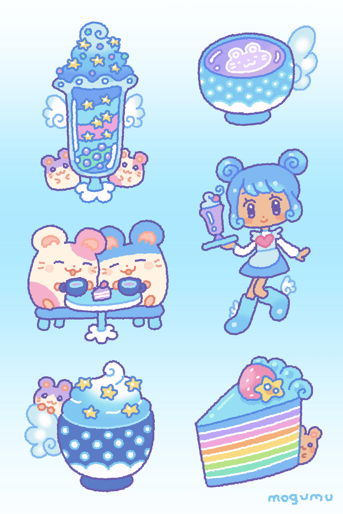 blue cafe
