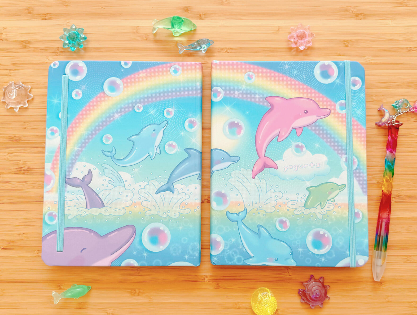 dolphin sketchbook