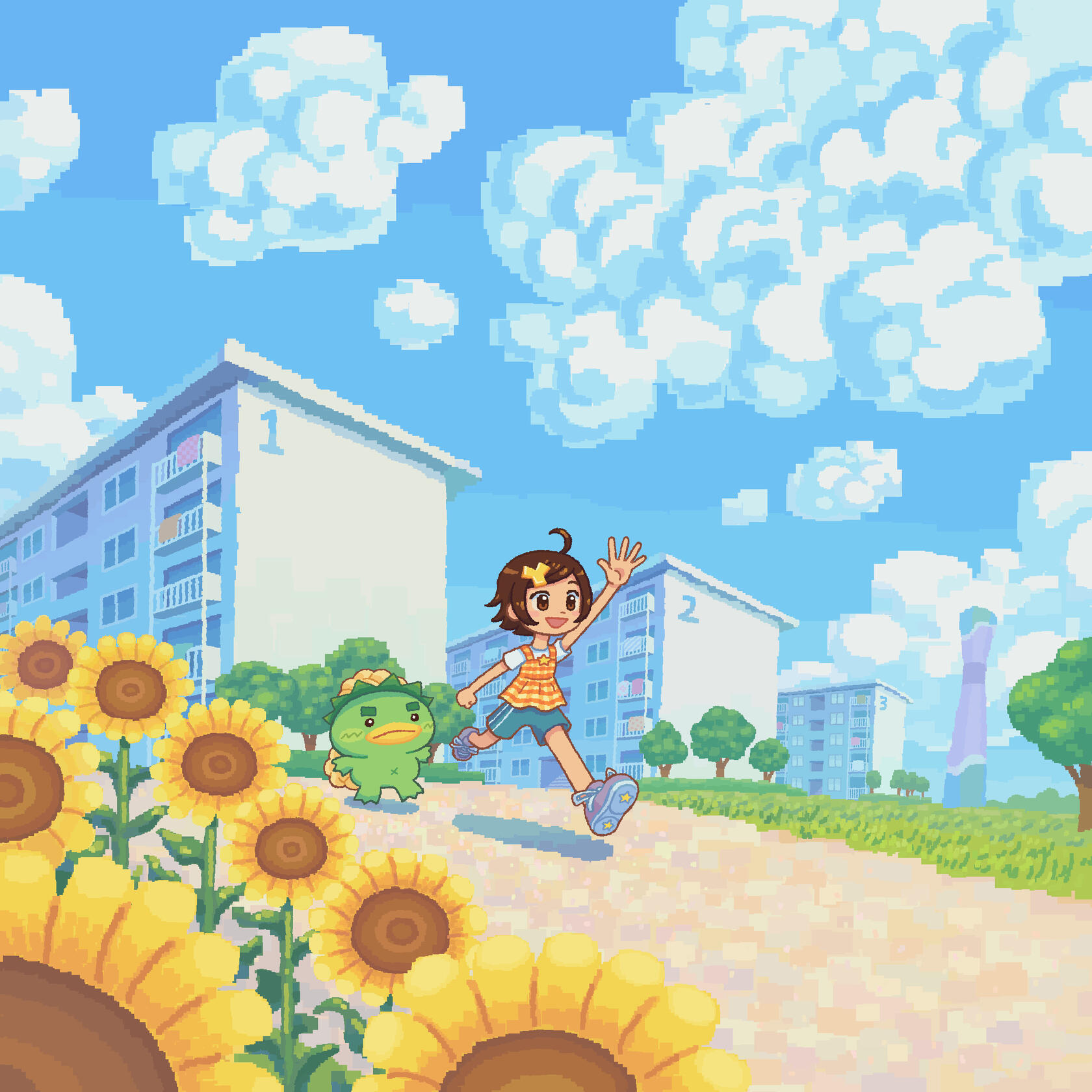 danchi days key art