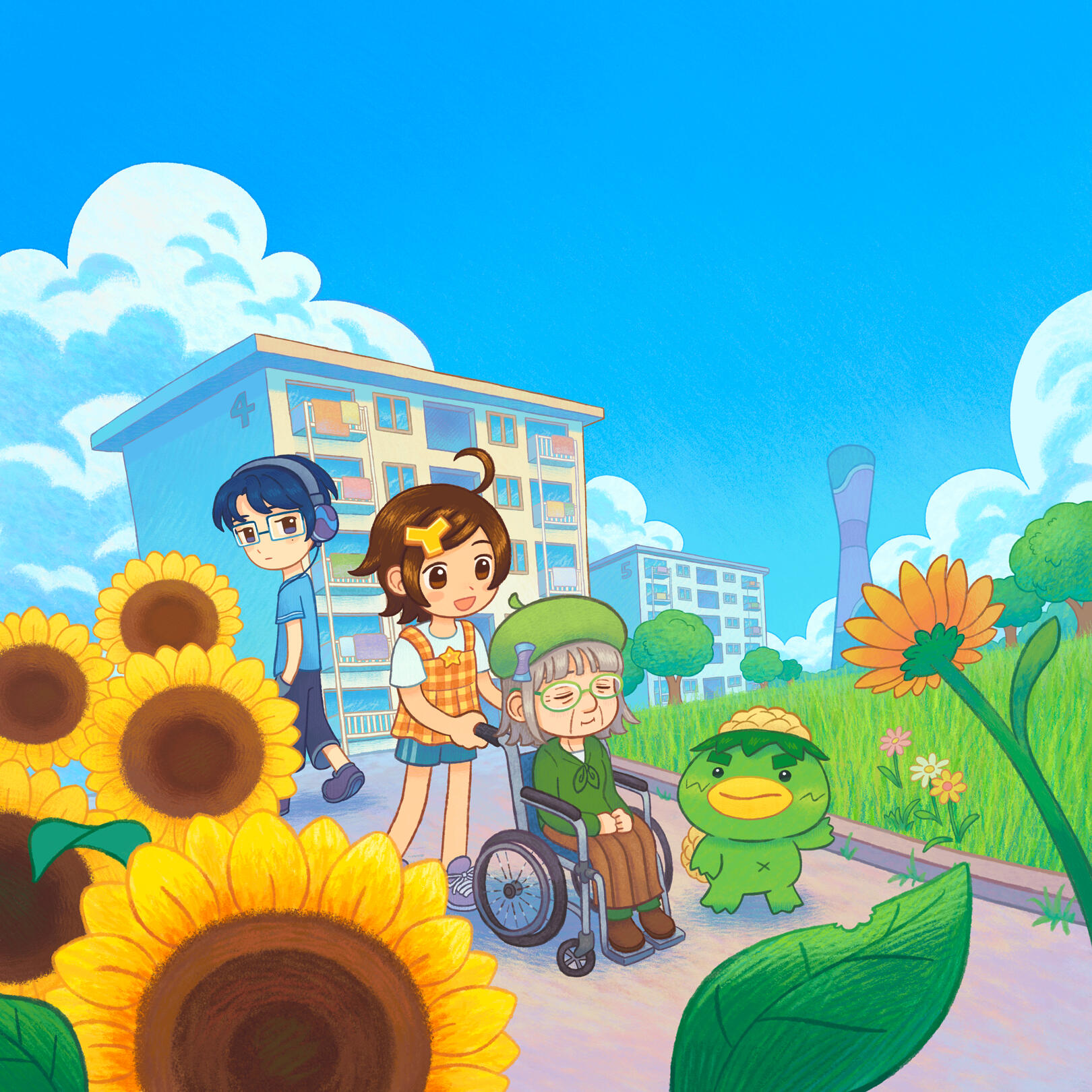 danchi days key art v2.0 danchi days key art v2.0